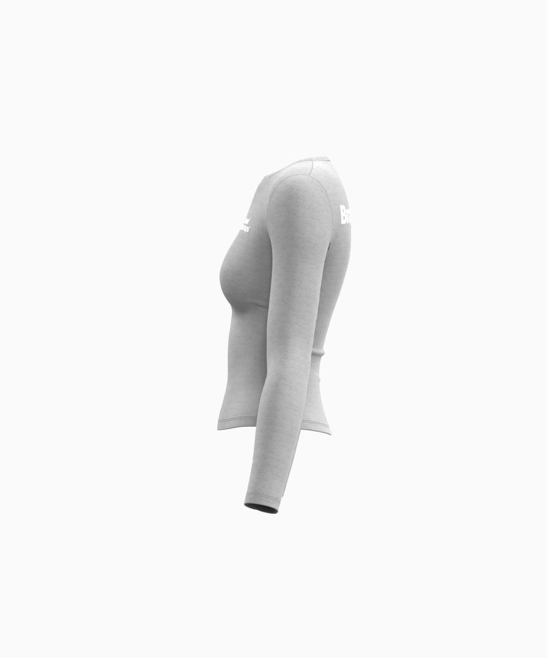 Fitted Long Sleeve 3D Mockup - Brand Mockups
