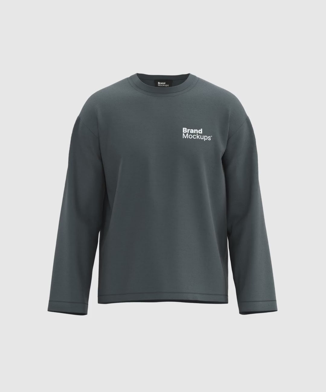 Longsleeve T-Shirt 3D Mockup