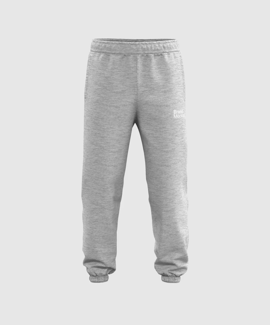 Load video: Gray rotating sweatpants on a white background