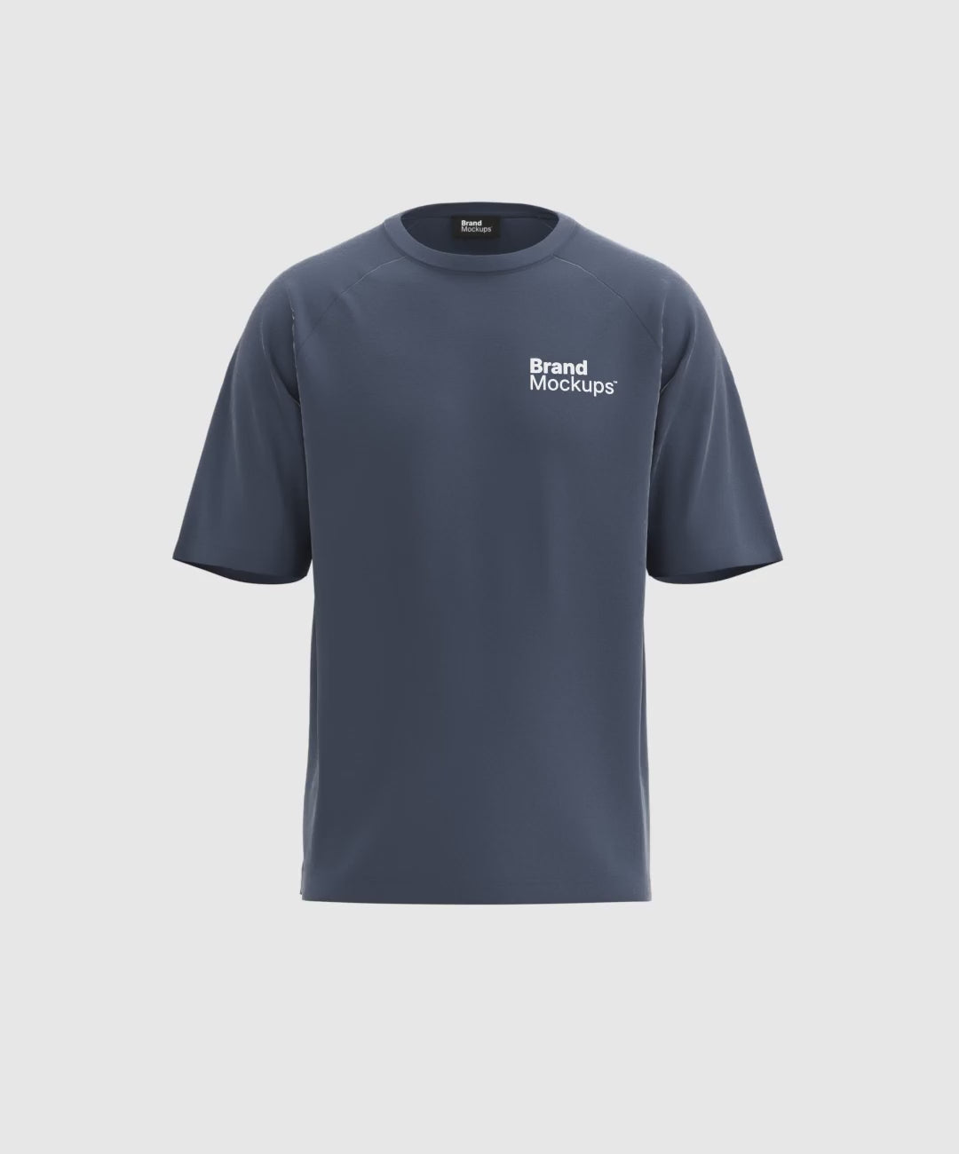Men Sports T-Shirt 3D Mockup