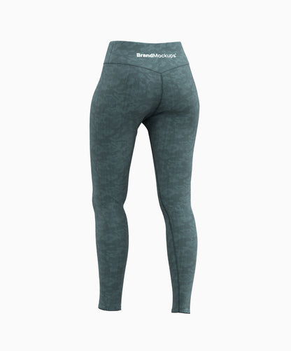 Female Sports Legging Mockup