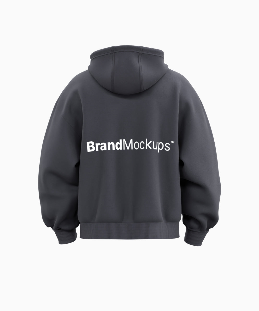 Boxy Hoodie 3D Mockup - Brand Mockups