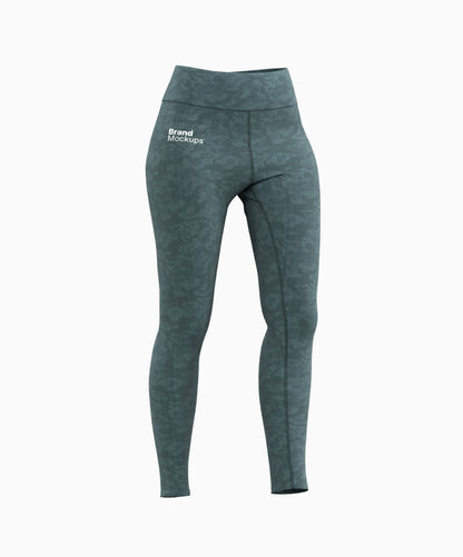 Female Sports Legging 3D Mockup - Brand Mockups