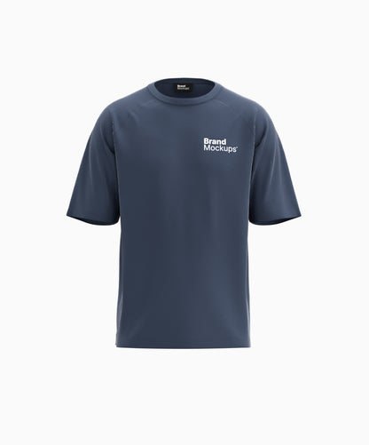 Men Sports T-Shirt 3D Mockup - Brand Mockups