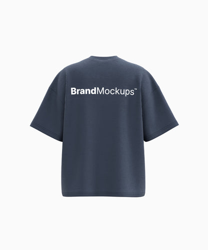 Oversized T-Shirt 3D Mockup - Brand Mockups