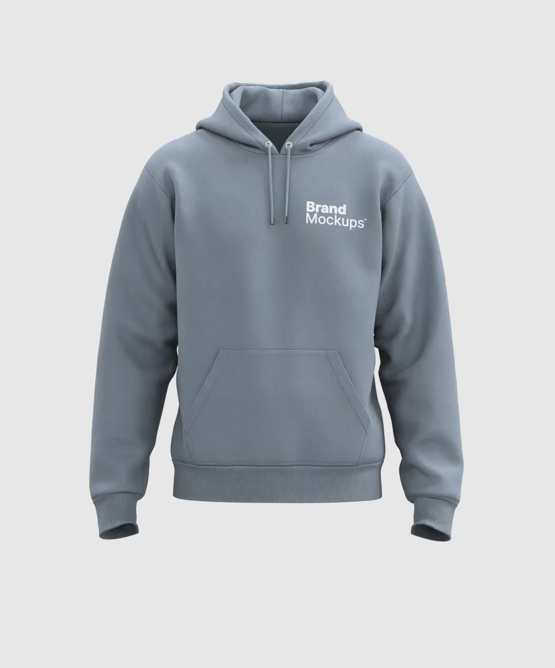 Regular Hoodie 3D Mockup