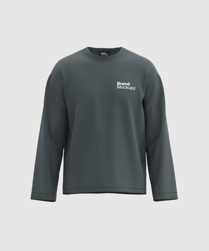 Longsleeve T-Shirt 3D Mockup
