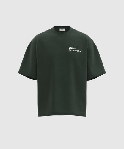 Oversized T-Shirt 3D Mockup - Bundle