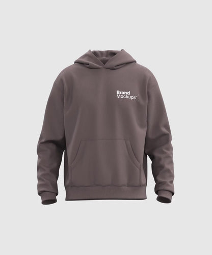 Regular Hoodie 3D Mockup