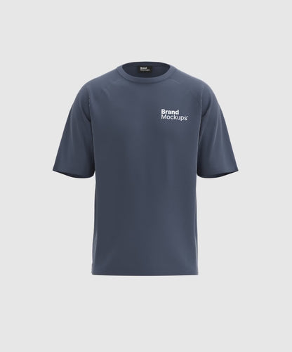 Men Sports T-Shirt 3D Mockup